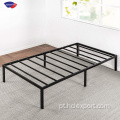 Colchão de moldura de cama de metal de plataforma de tamanho duplo